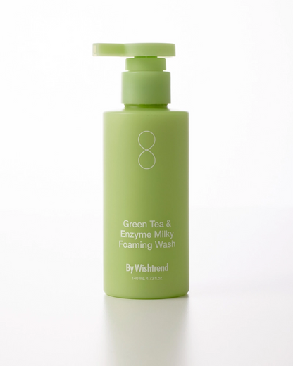 Green Tea & Enzyme Milky Foaming Wash 140 ml